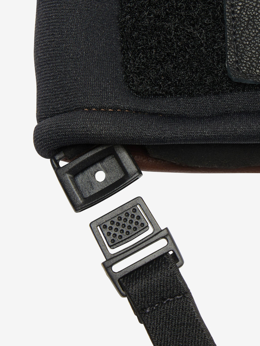 Leather 3-finger Formfitting Gloves