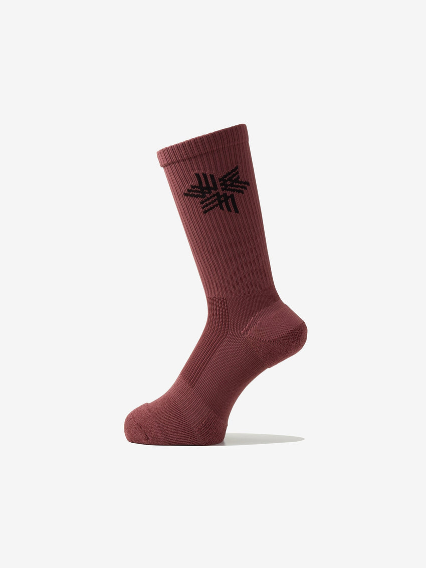 Paper Fiber Pile Mid Cut Socks