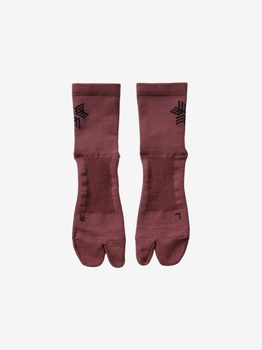 Paper Fiber Tabi Mid Cut Socks