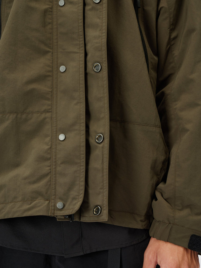 Dope Dyed Tussah Warmer Jacket