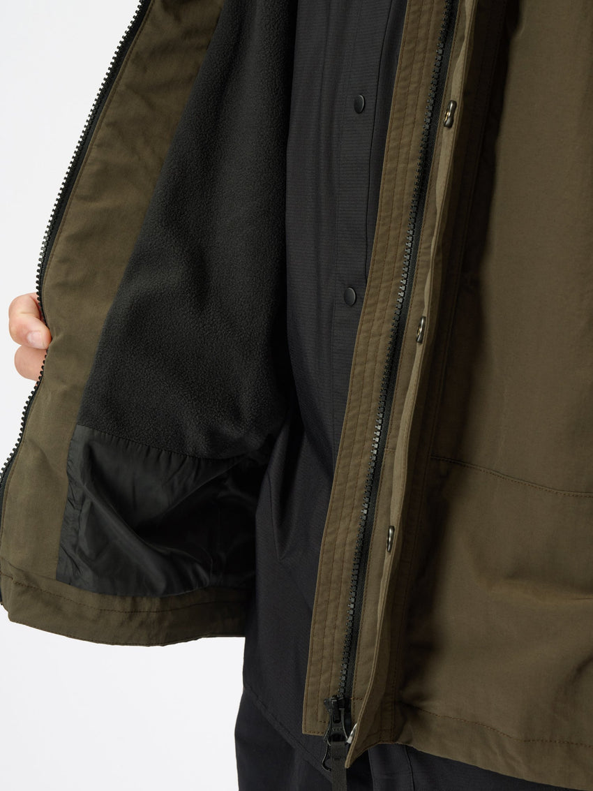 Dope Dyed Tussah Warmer Jacket