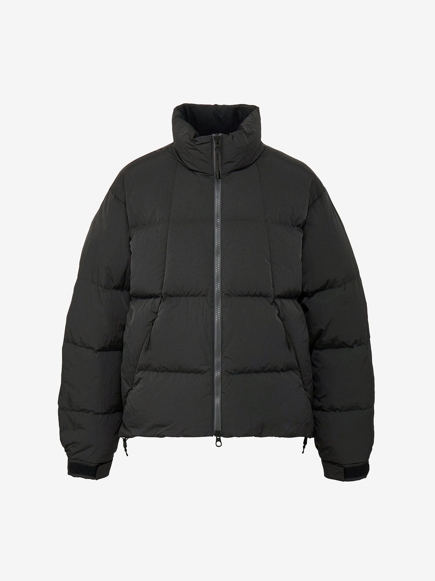Dope Dyed Ripple Nylon Down Jacket