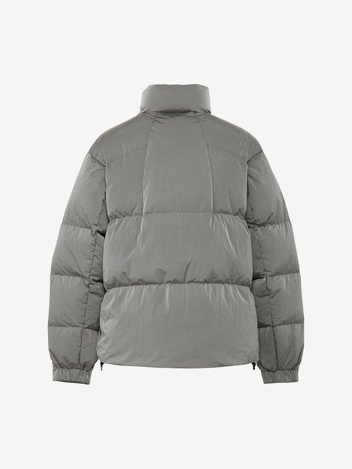 Dope Dyed Ripple Nylon Down Jacket