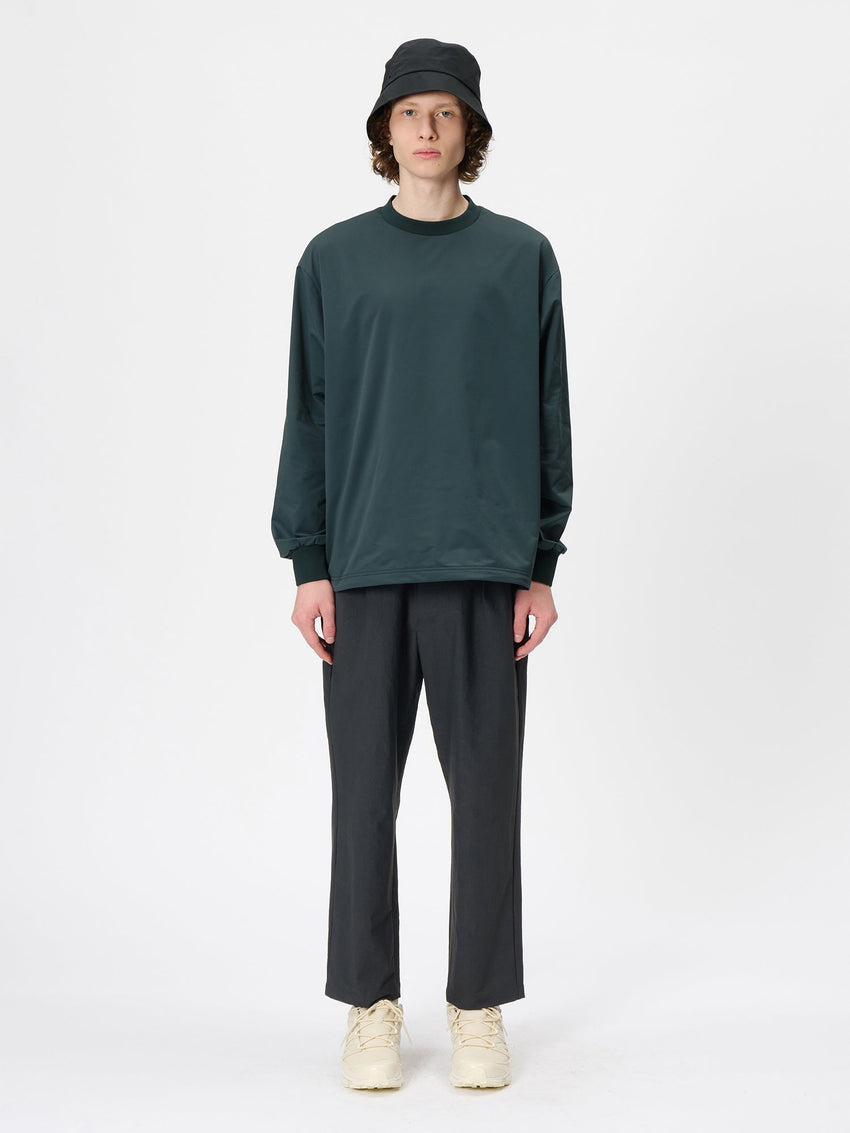 High Gauge Shirring L/S T-shirt