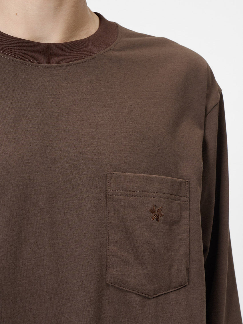 Oversized Pocket L/S T-shirt