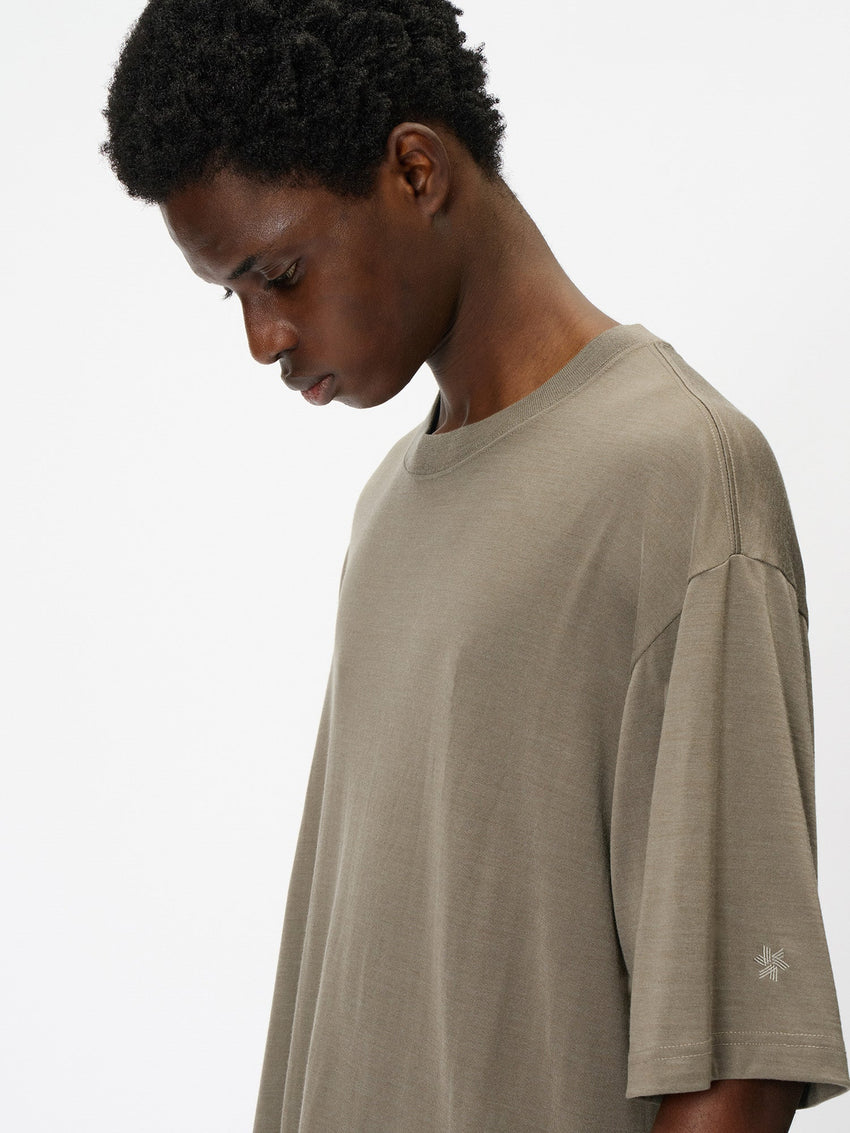 Wool x Lyocell Jersey T-shirt