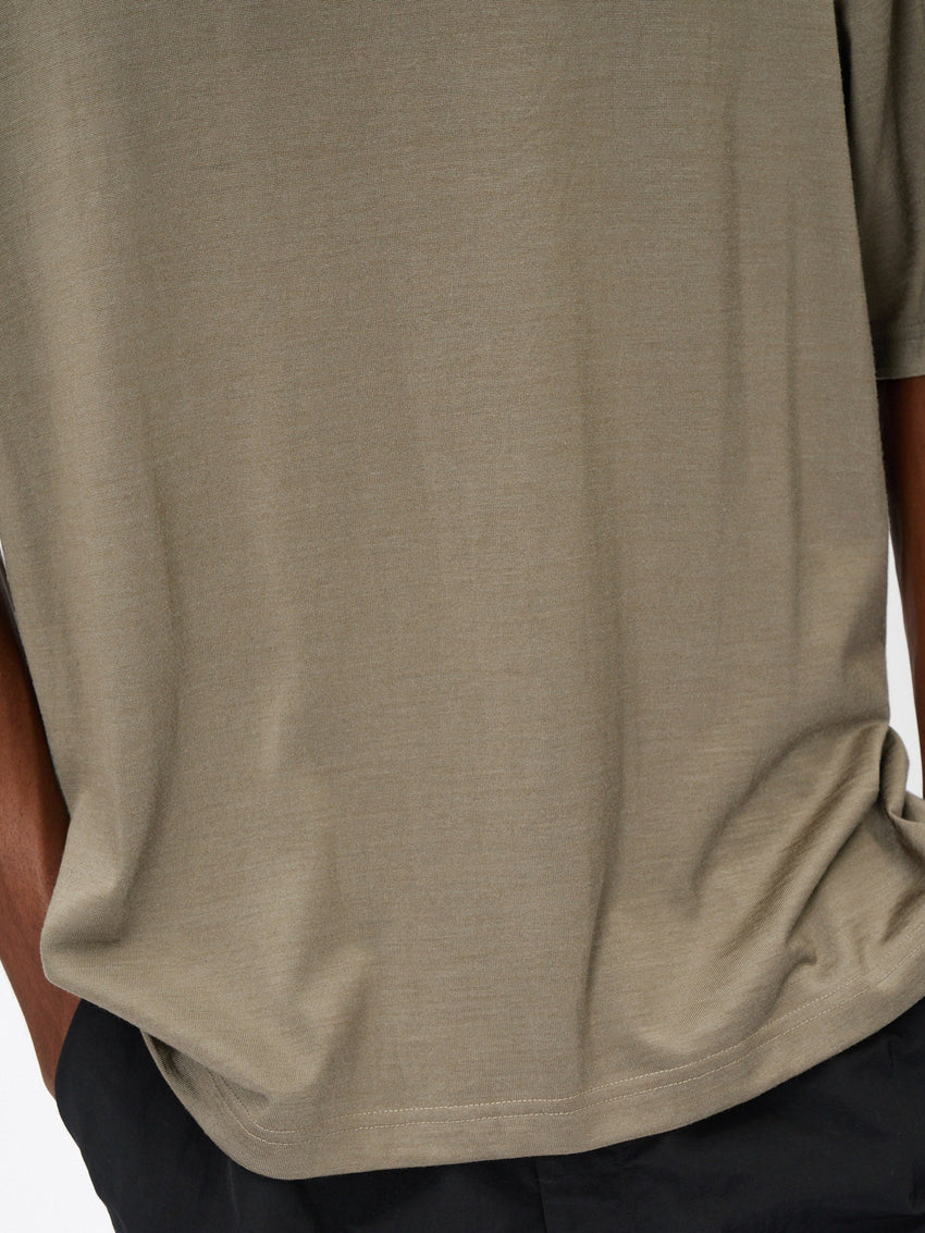Wool x Lyocell Jersey T-shirt