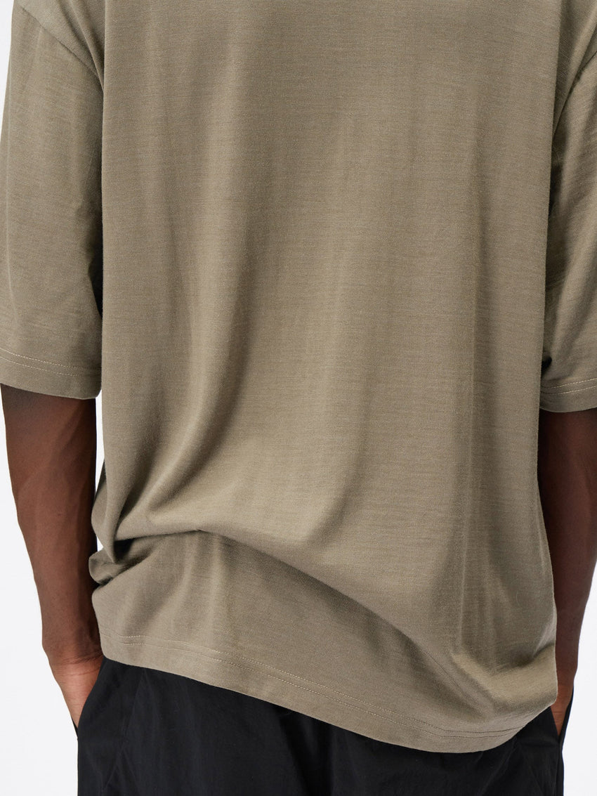 Wool x Lyocell Jersey T-shirt