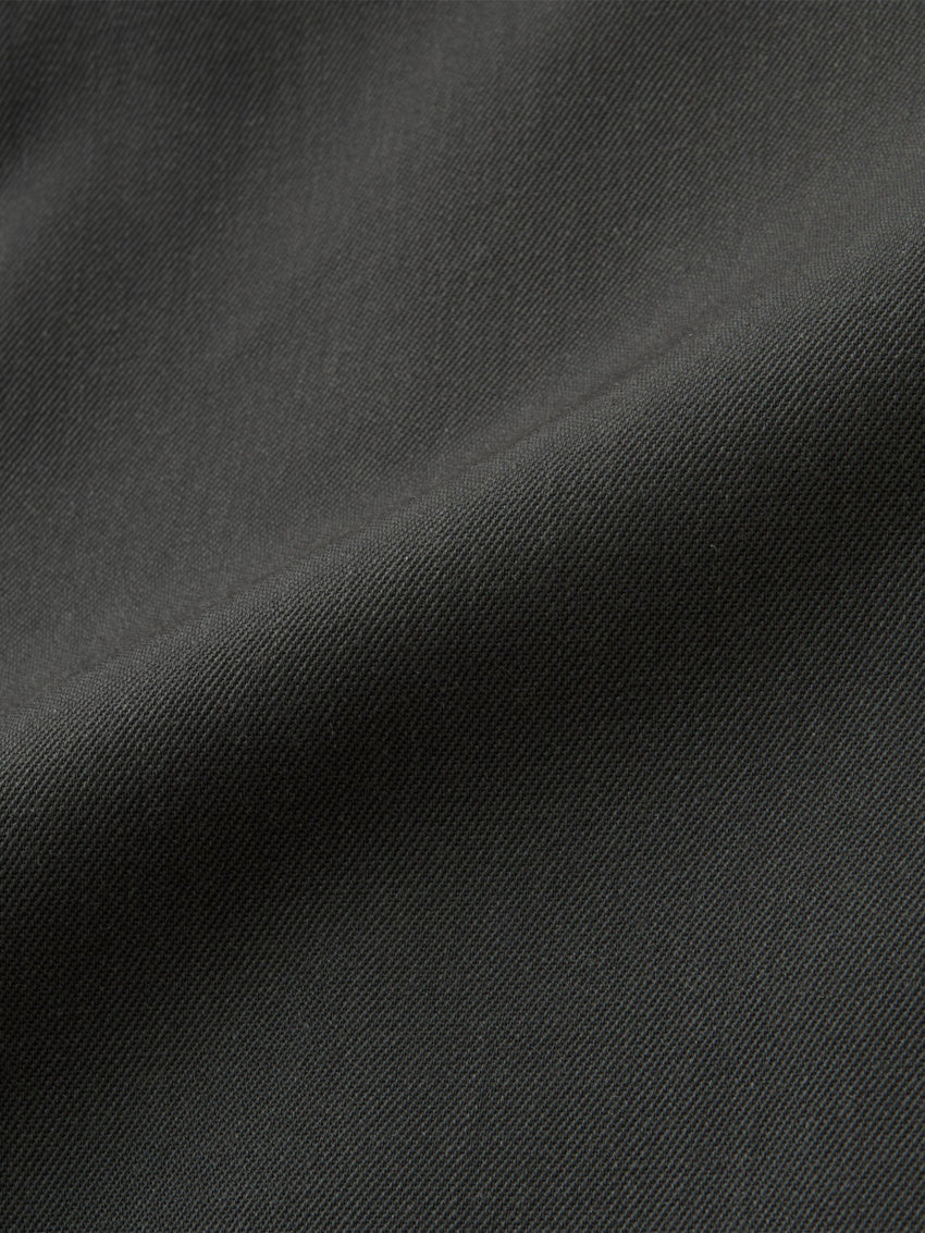 One Tuck Straight Wool Pants