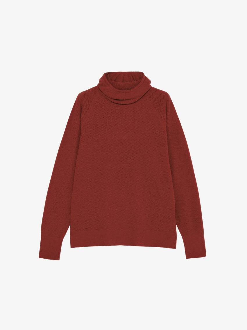 Mesh Pile Hoodie