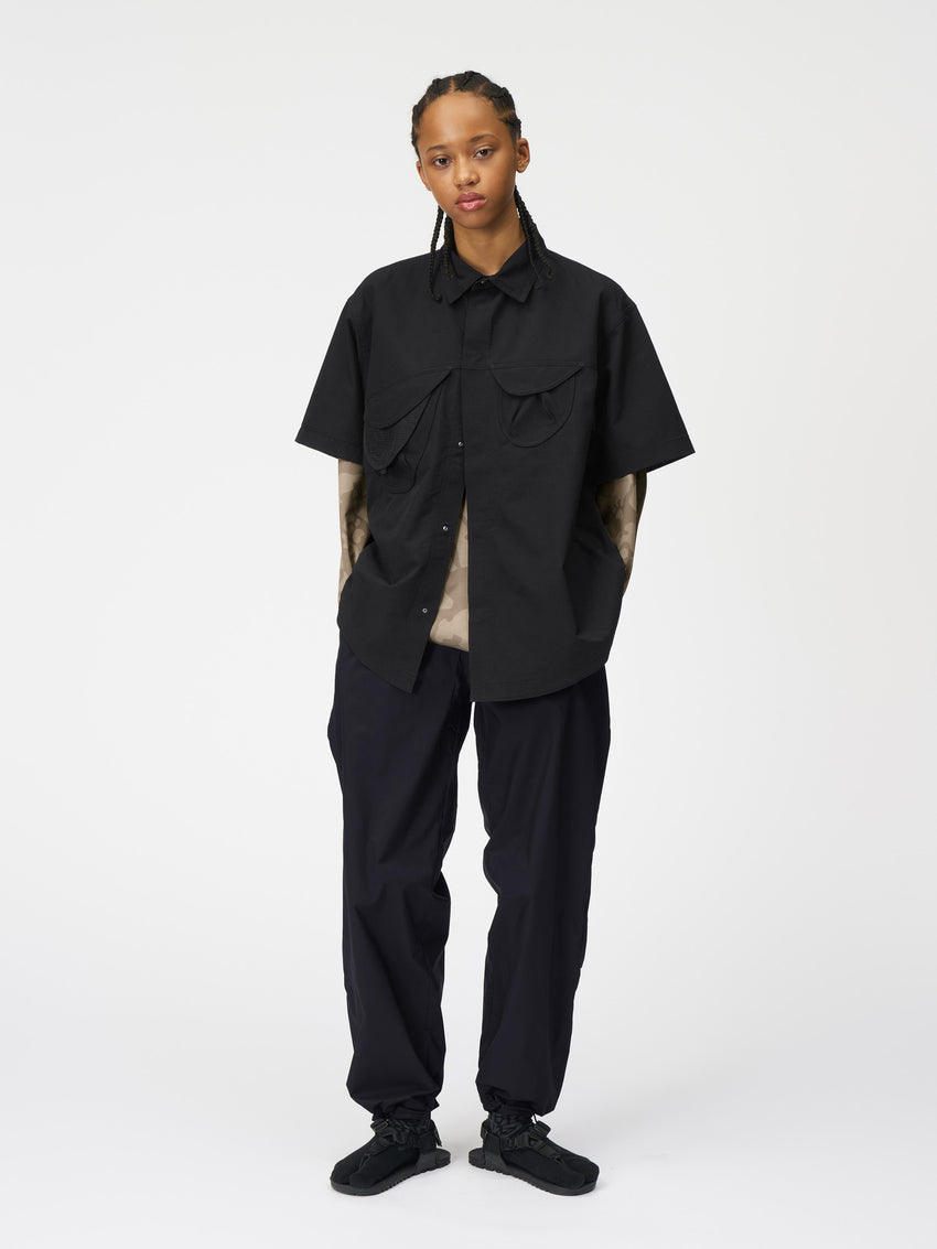 Goldwin 0 S/S Asymmetric Camp Shirt